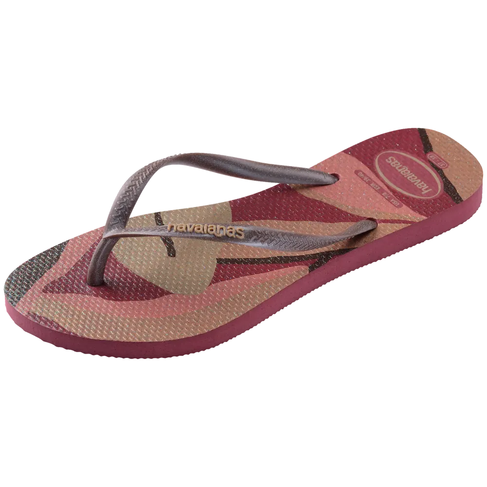 Women’s Slim Palette Glow Flip Flops