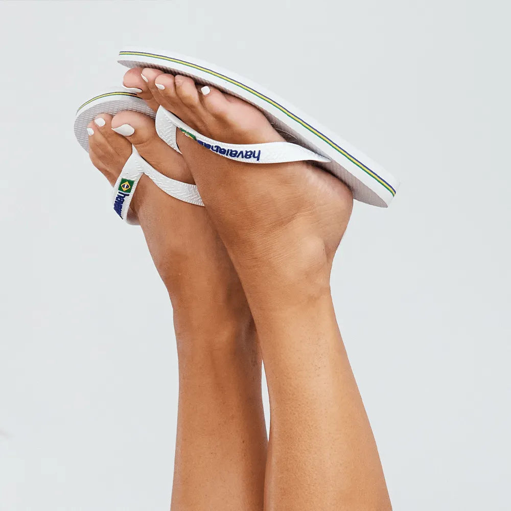 Women’s Brazil Logo Flip Flops
