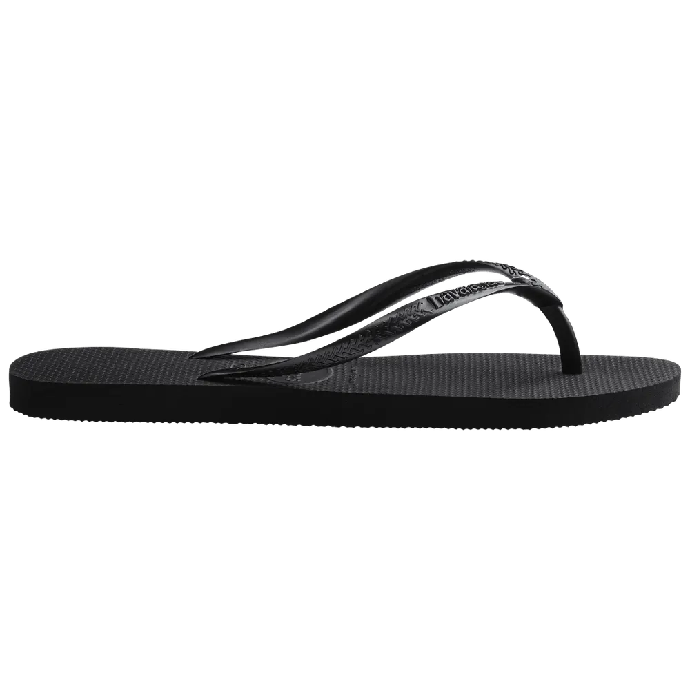Women’s Slim Crystal Flip Flops