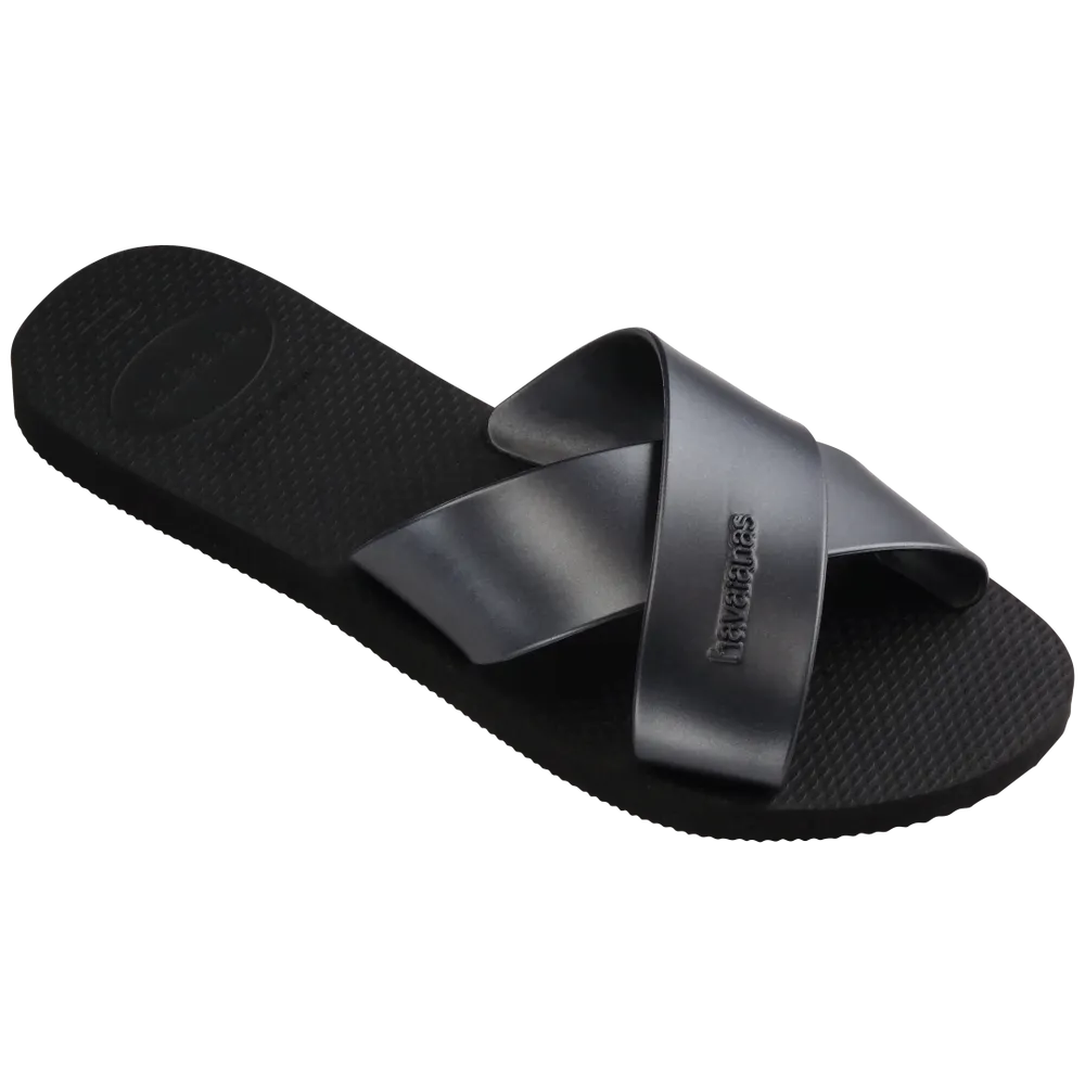 Women’s Aqua Metallic Sandals