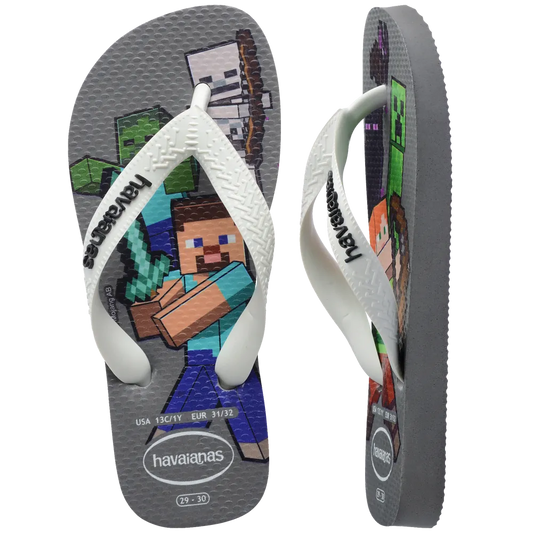 Kids’ Minecraft Top Flip Flops