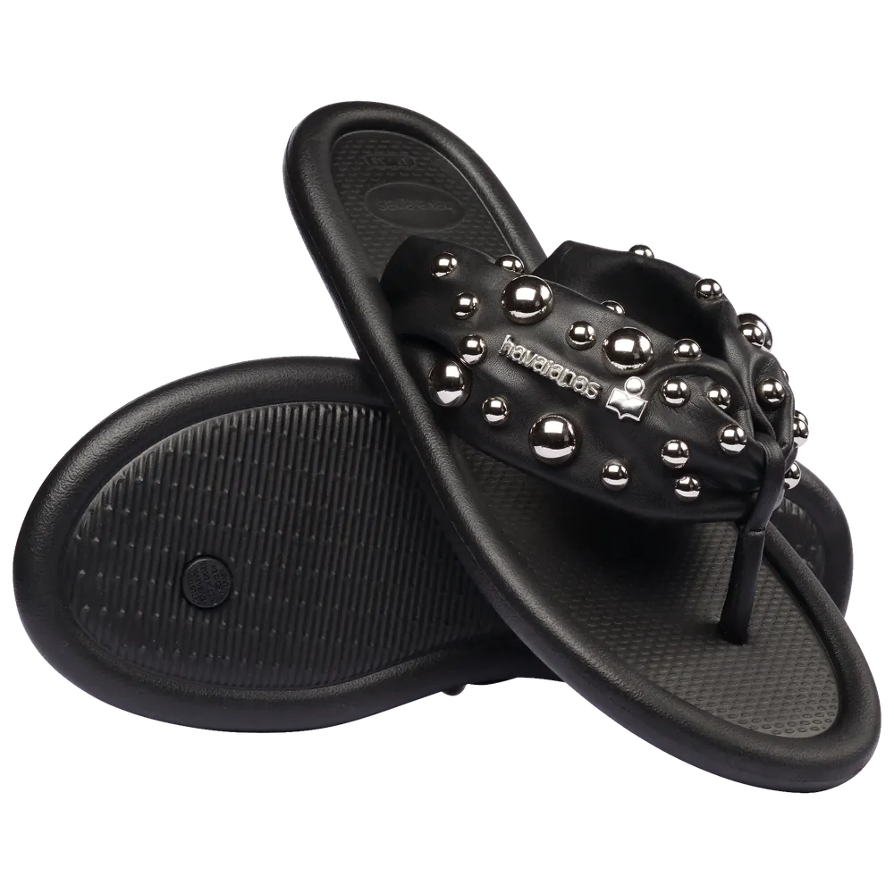 Women’s Isabel Marant Maxi Puffed Studs Flip Flops