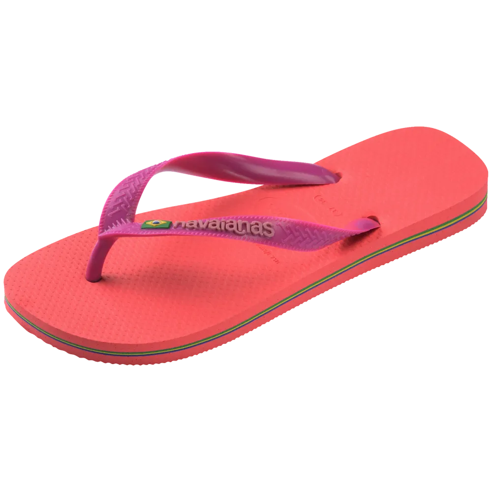 Women’s Brazil Logo Flip Flops