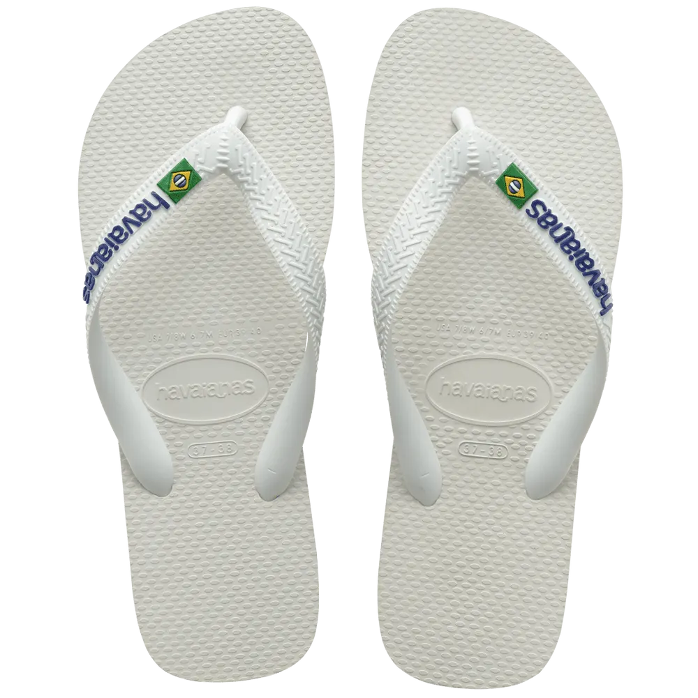 Women’s Brazil Logo Flip Flops