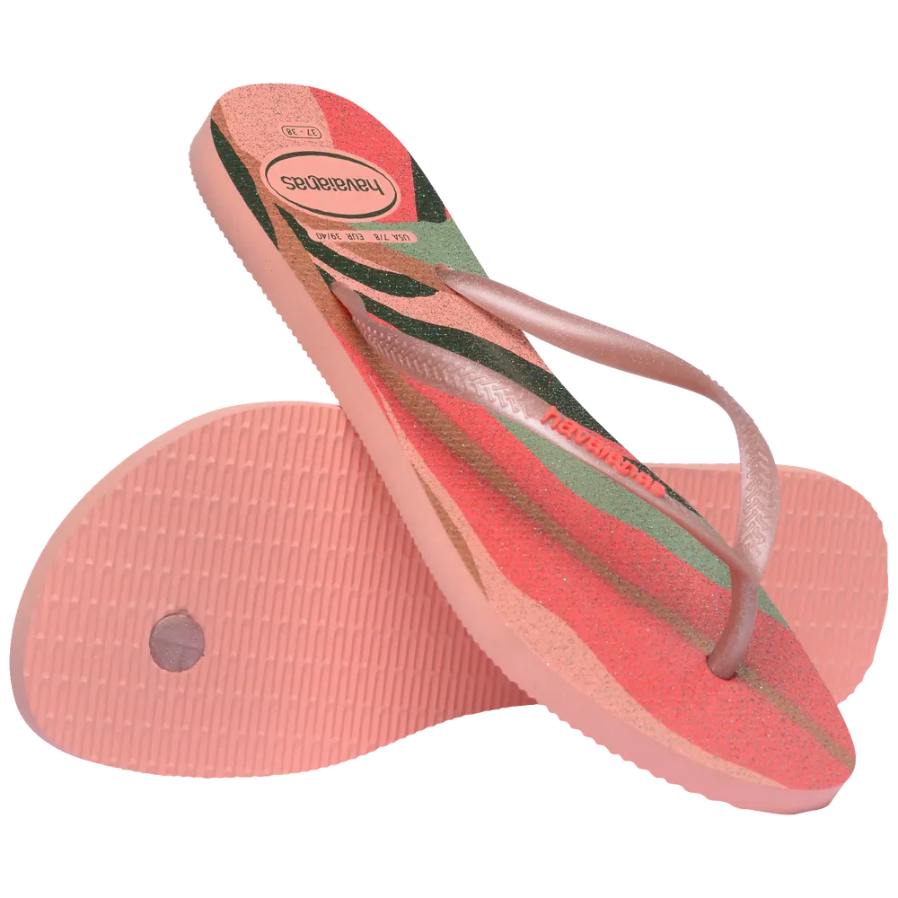 Women’s Slim Palette Glow Flip Flops