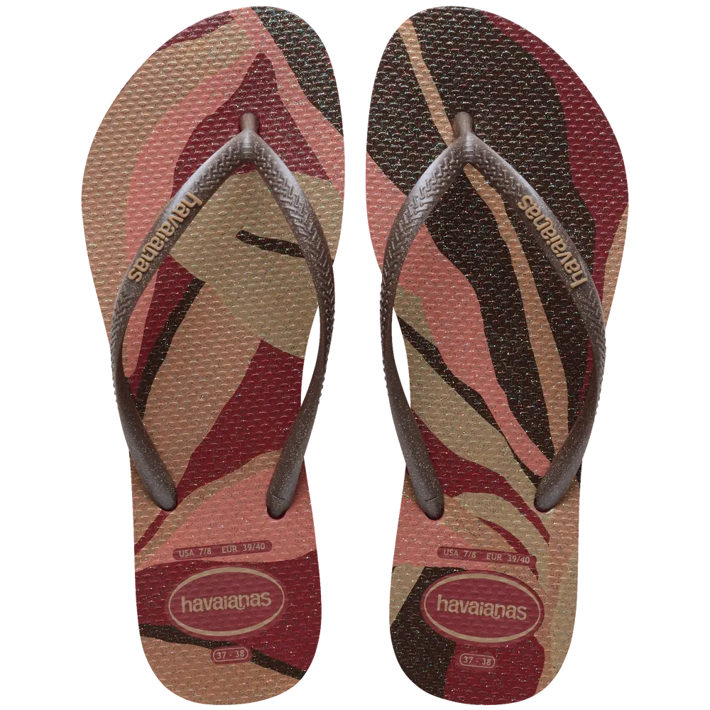 Women’s Slim Palette Glow Flip Flops
