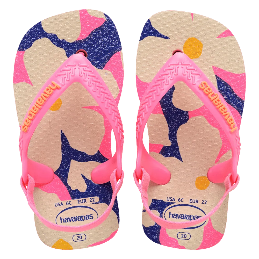Baby Mini Me Patchwork Flip Flop Sandals