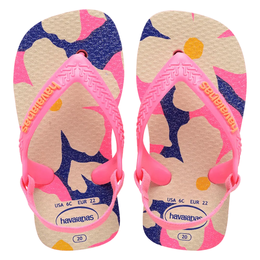 Baby Mini Me Patchwork Flip Flop Sandals