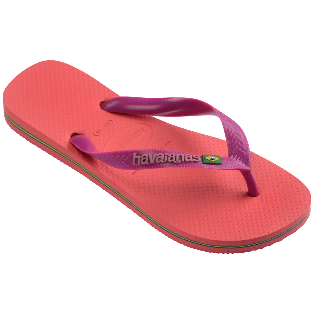 Women’s Brazil Logo Flip Flops