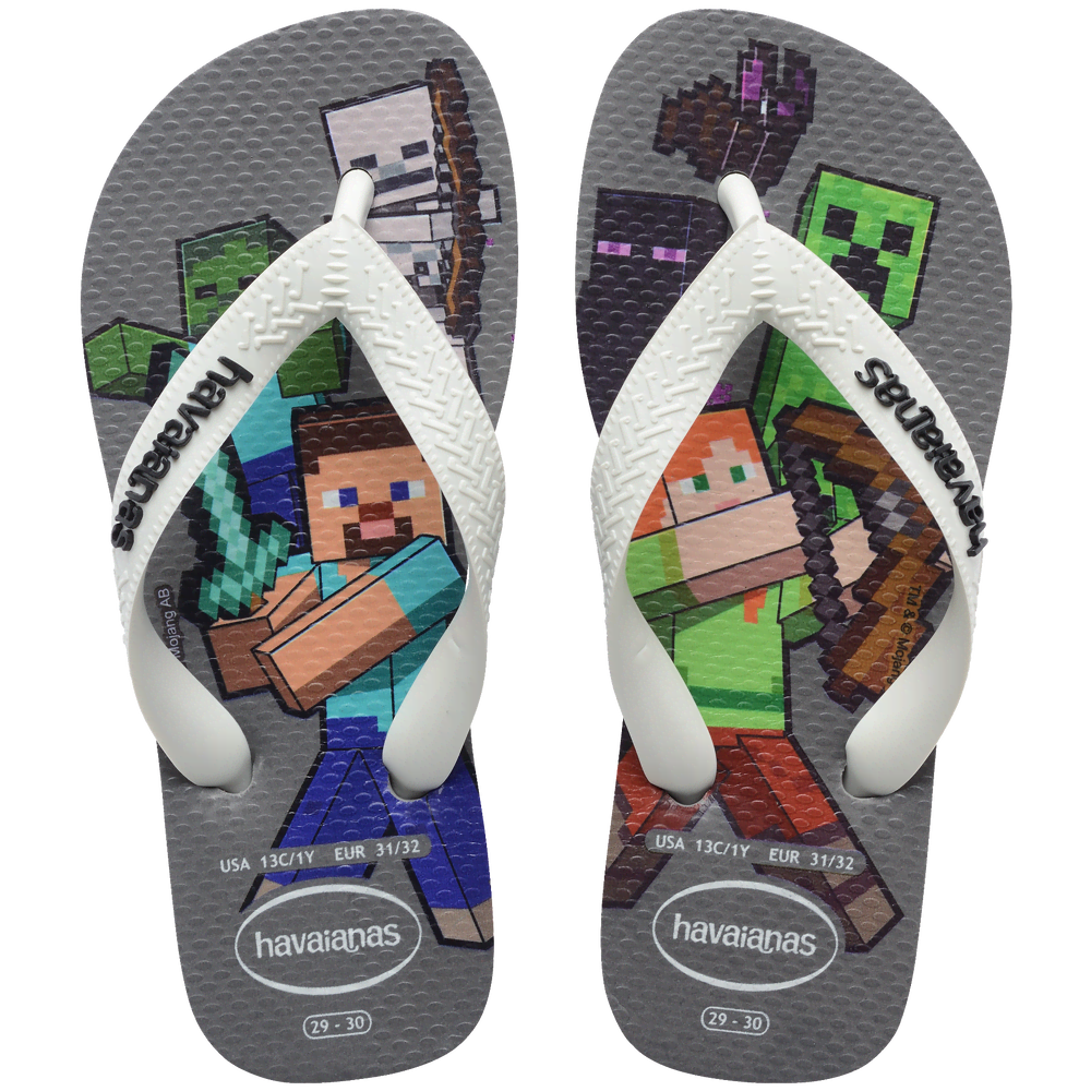 Kids’ Minecraft Top Flip Flops
