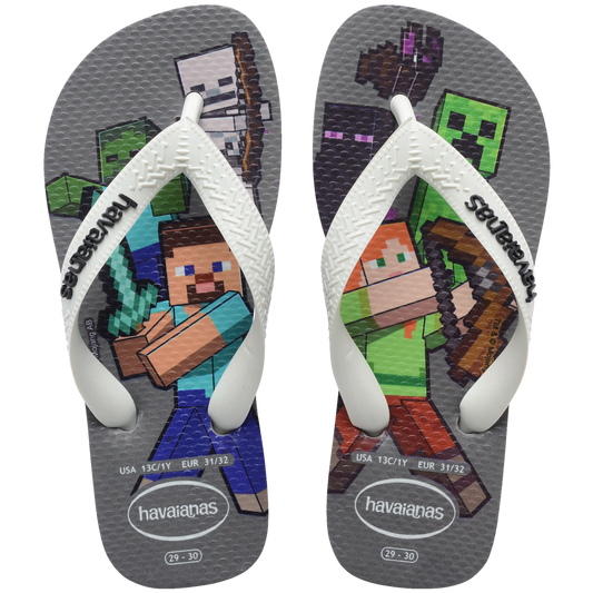 Kids’ Minecraft Top Flip Flops