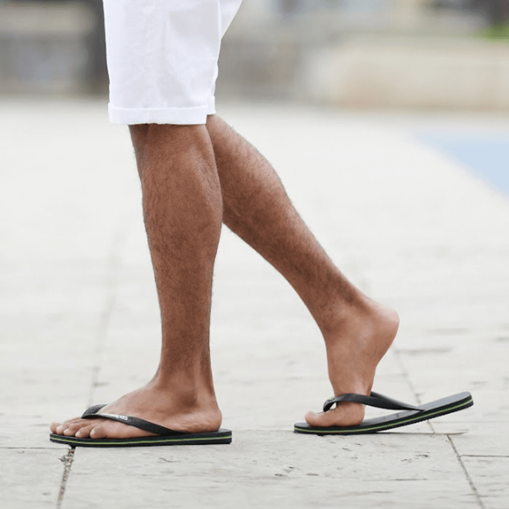 Men’s Brazil Logo Flip Flops