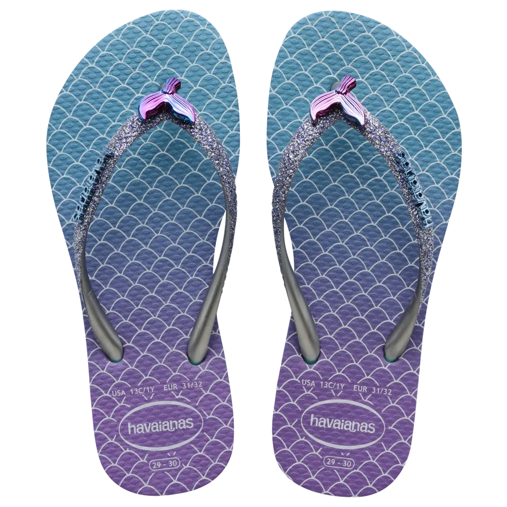 Kids’ Slim Glitter Flip Flops