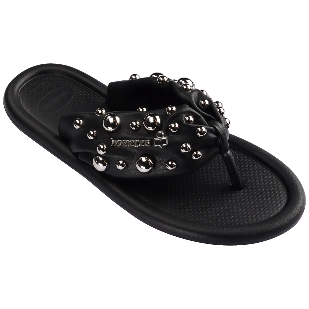 Women’s Isabel Marant Maxi Puffed Studs Flip Flops