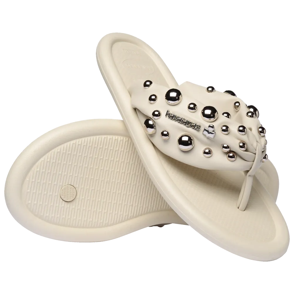 Women’s Isabel Marant Maxi Puffed Studs Flip Flops