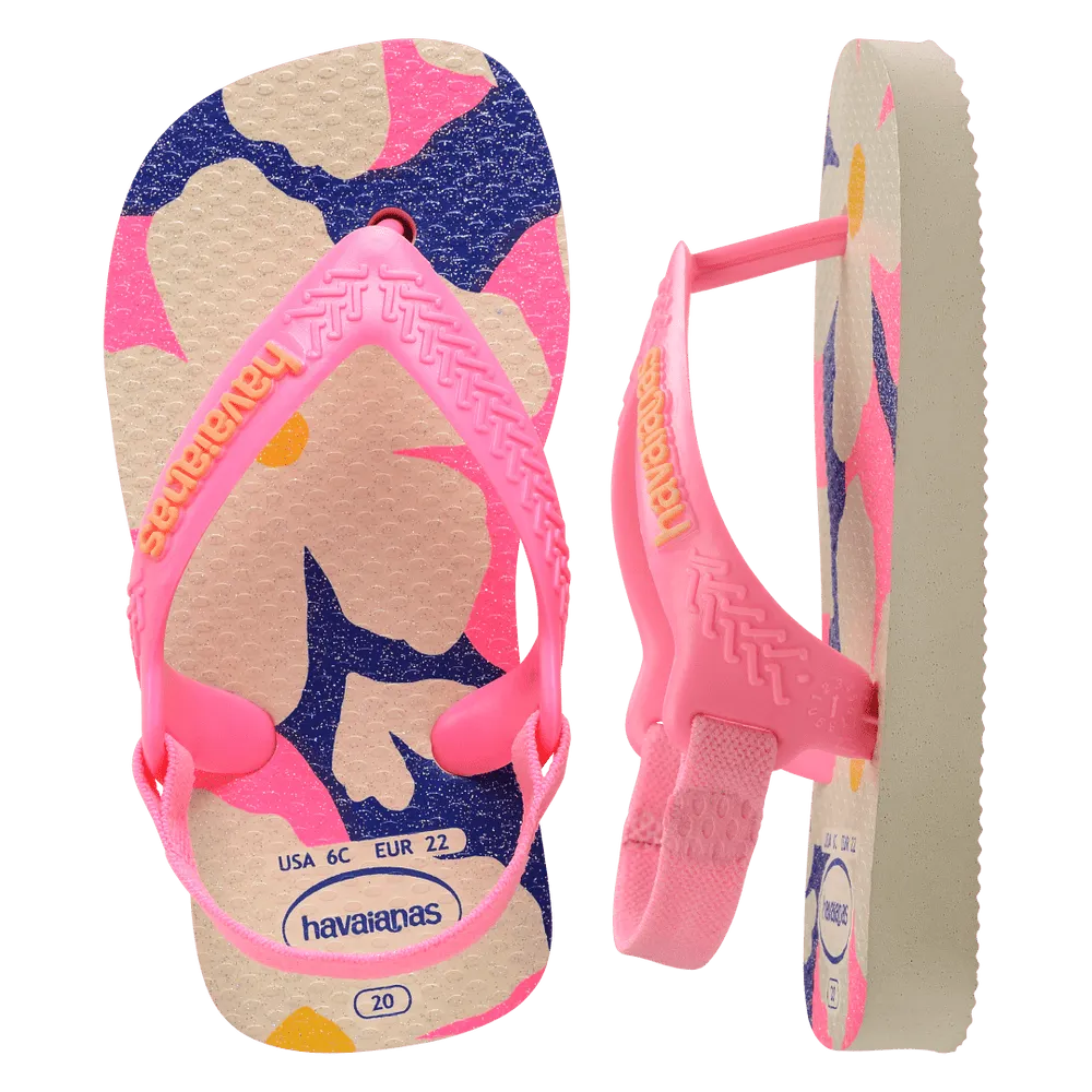Baby Mini Me Patchwork Flip Flop Sandals