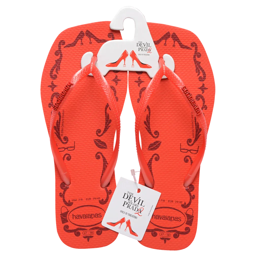 Women’s Slim Square The Devil Wears Prada 2 Flip Flops