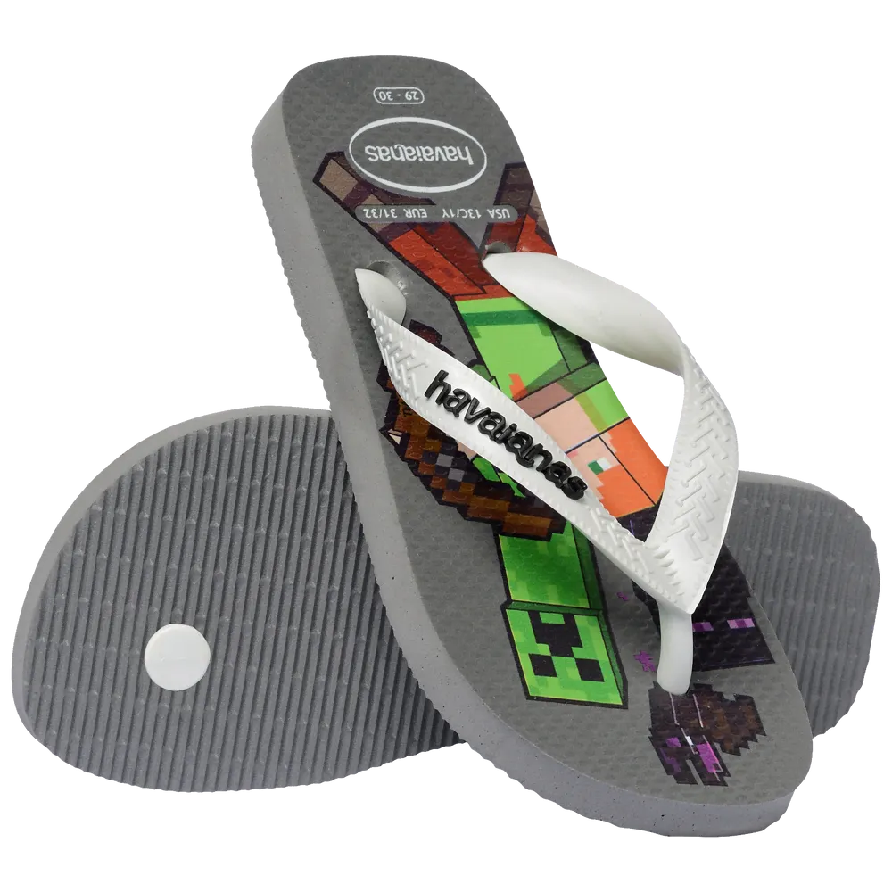 Kids’ Minecraft Top Flip Flops
